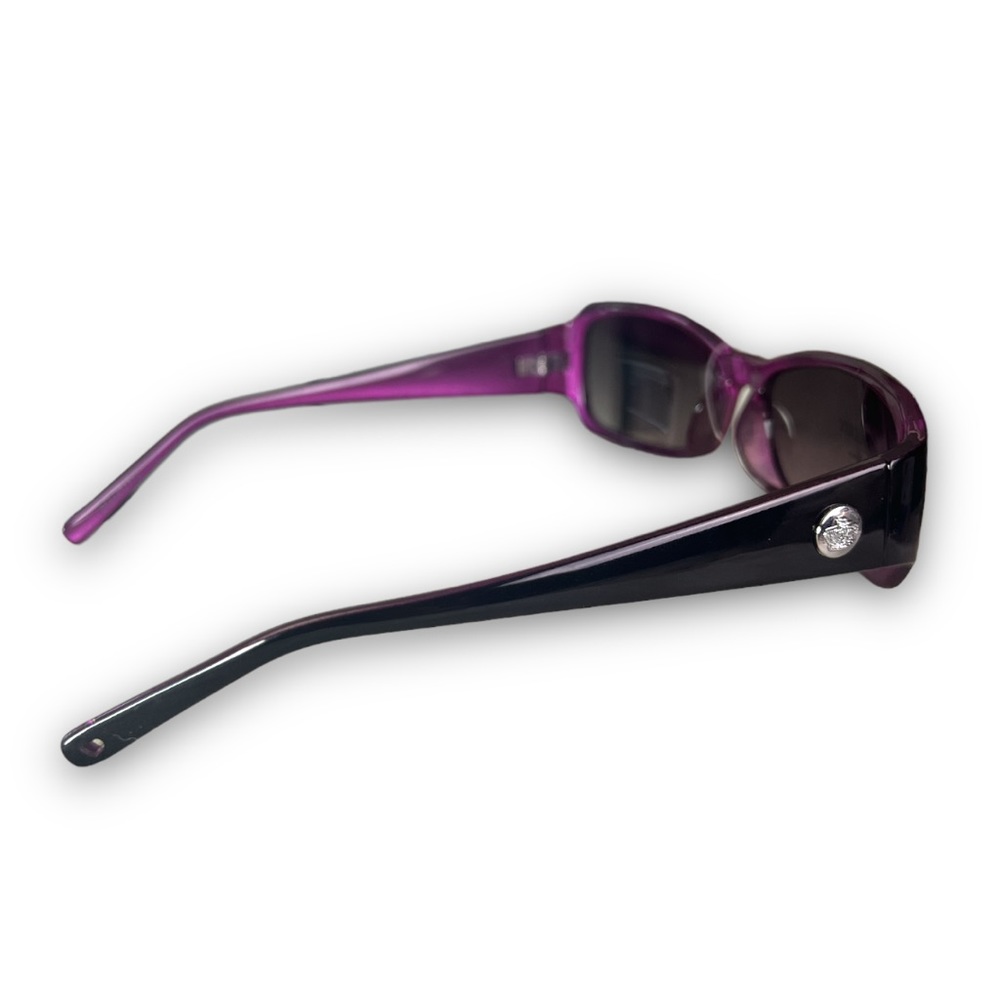 NWOT Juicy Couture Plum Purple & Black Crown Sunglasses - Picture 5 of 12